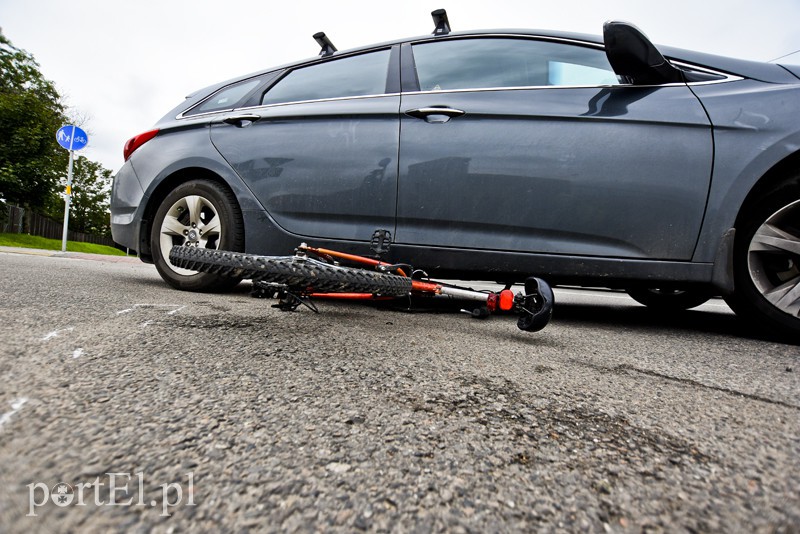 Potrącenie rowerzysty zdjęcie nr 159561