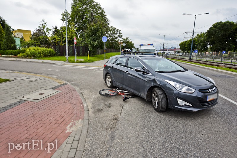 Potrącenie rowerzysty zdjęcie nr 159565