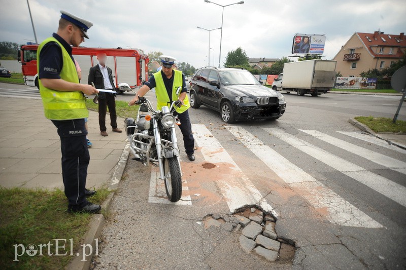  Zderzenie motocyklisty z bmw zdjęcie nr 160156