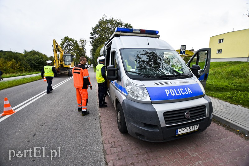 Dachował mercedesem na Fromborskiej zdjęcie nr 160352