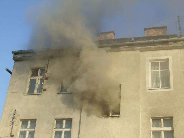 Pożar na Teatralnej zdjęcie nr 12648