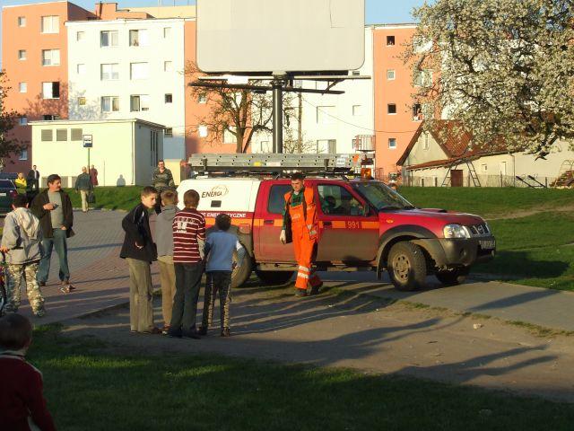 Pożar na Teatralnej zdjęcie nr 12656