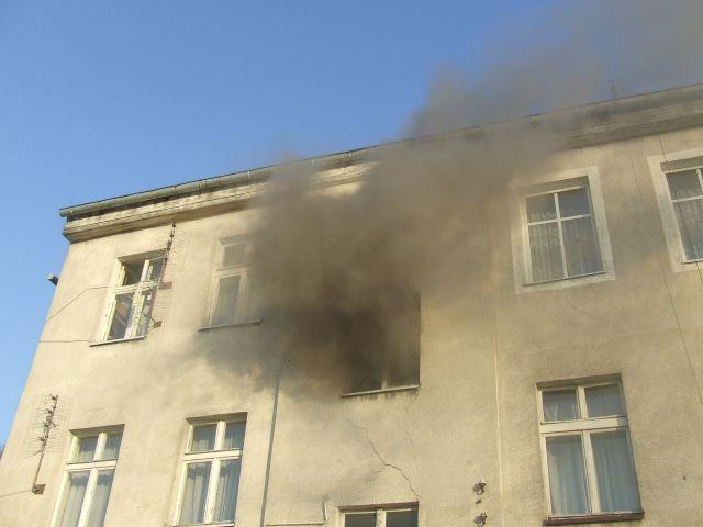 Pożar na Teatralnej zdjęcie nr 12646