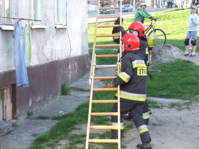 Pożar na Teatralnej zdjęcie nr 12649