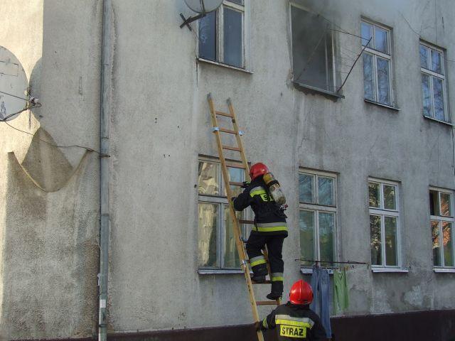 Pożar na Teatralnej zdjęcie nr 12650