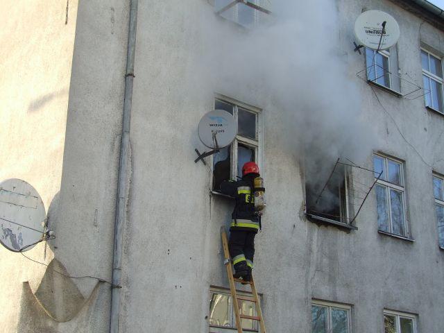Pożar na Teatralnej zdjęcie nr 12651