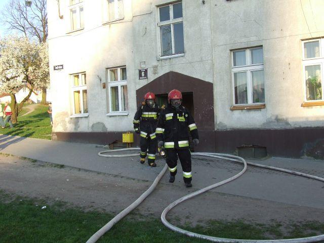 Pożar na Teatralnej zdjęcie nr 12653