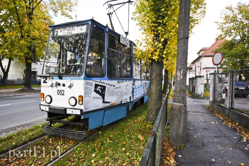 Elbląg Radiowóz kontra tramwaj