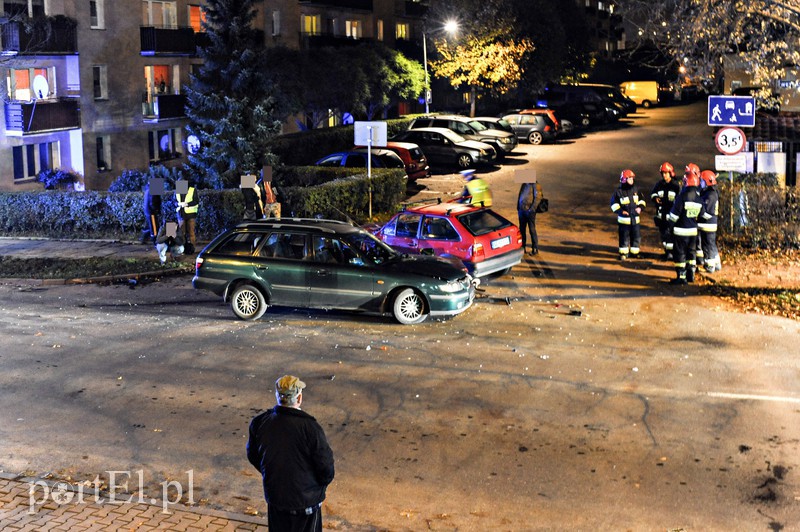 Elbląg Zderzenie na Pionierskiej