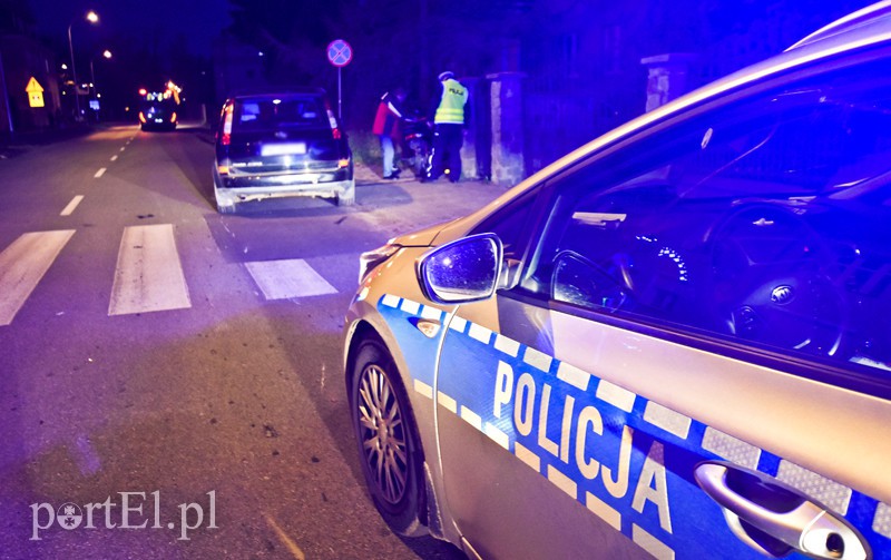 Na ul. Orzeszkowej ford uderzył w skuter zdjęcie nr 164164