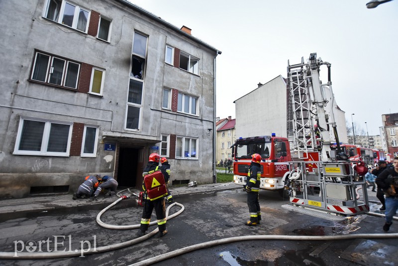 Pożar w budynku na Dolnej zdjęcie nr 164638