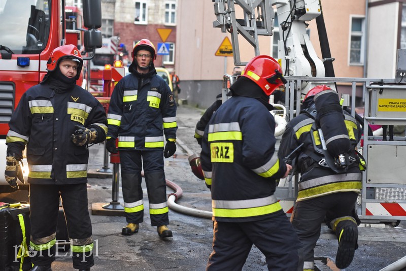 Pożar w budynku na Dolnej zdjęcie nr 164645