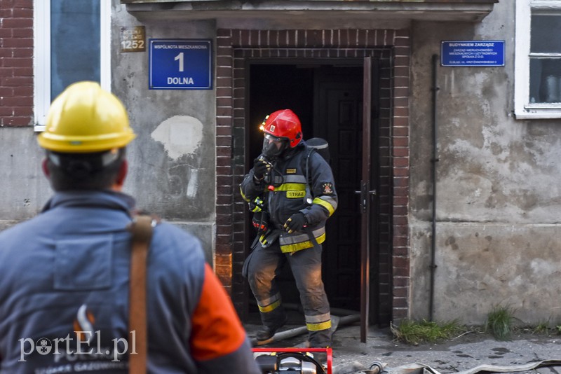 Pożar w budynku na Dolnej zdjęcie nr 164663