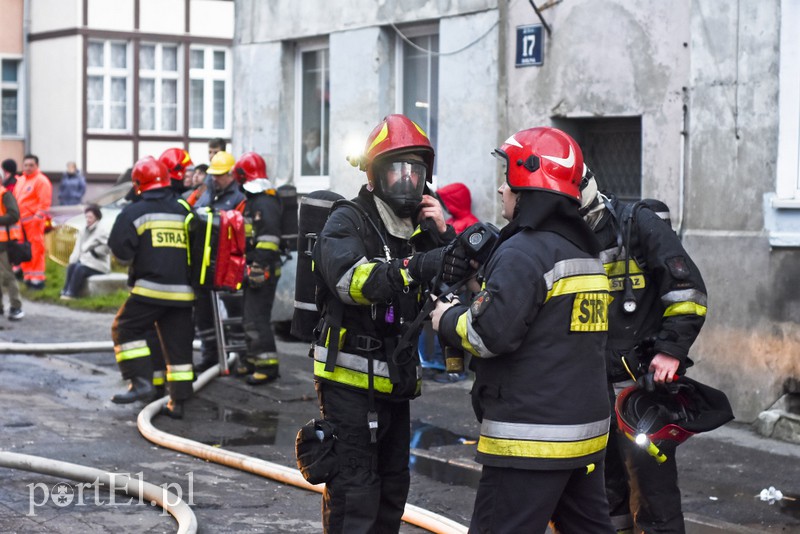 Pożar w budynku na Dolnej zdjęcie nr 164656