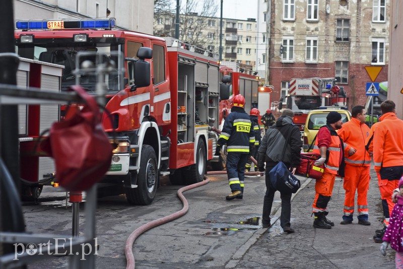 Pożar w budynku na Dolnej zdjęcie nr 164639