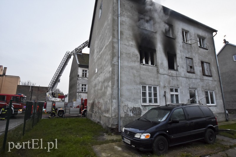 Pożar w budynku na Dolnej zdjęcie nr 164653