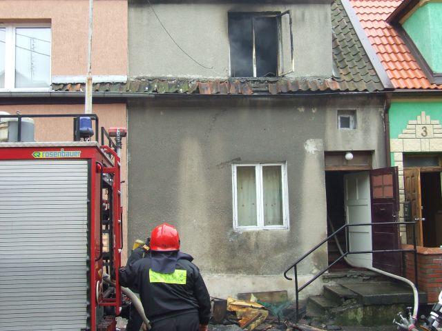 Pożar przy Żeglarskiej zdjęcie nr 12856