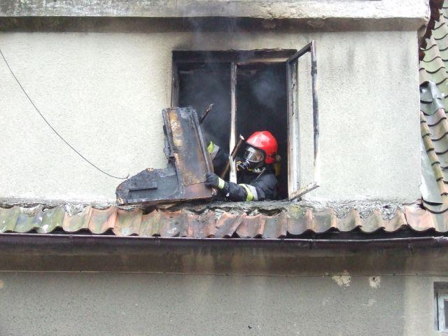 Pożar przy Żeglarskiej zdjęcie nr 12851