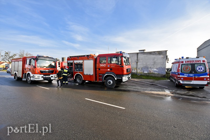  Pożar na ul. Skrzydlatej i w Gronowie Elbląskim zdjęcie nr 164913