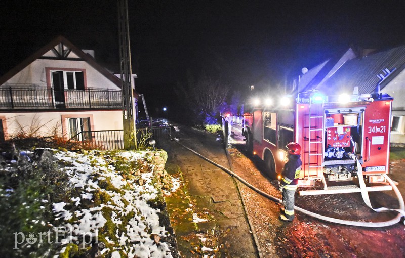 Pożar poddasza w Dąbrowie zdjęcie nr 165408