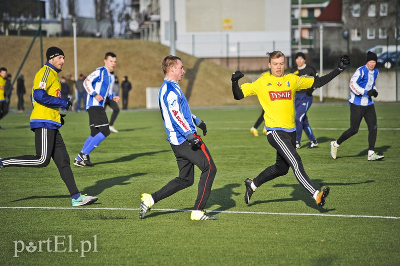 Osiem bramek w pierwszym sparingu Olimpii zdjęcie nr 167730