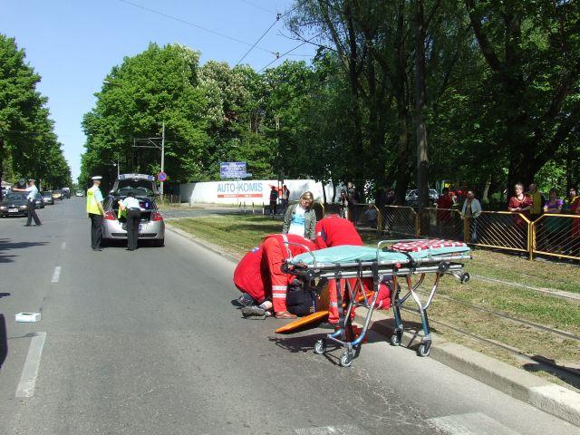 Potrącenie na Królewieckiej zdjęcie nr 13183