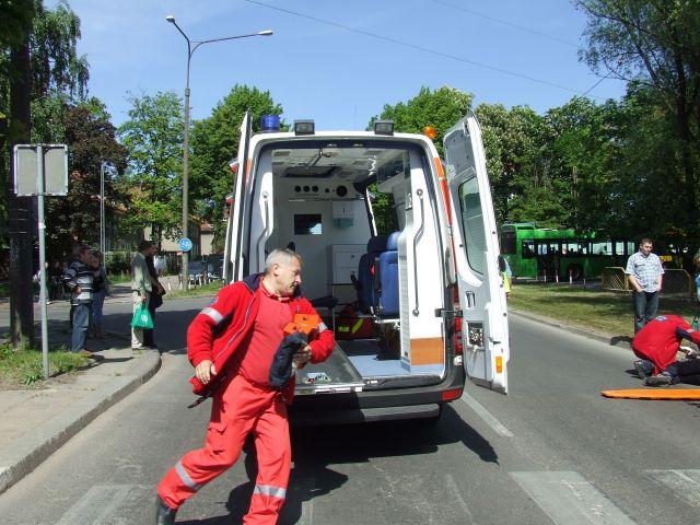 Potrącenie na Królewieckiej zdjęcie nr 13182