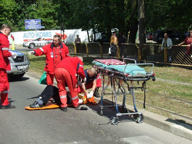 Potrącenie na Królewieckiej zdjęcie nr 13184