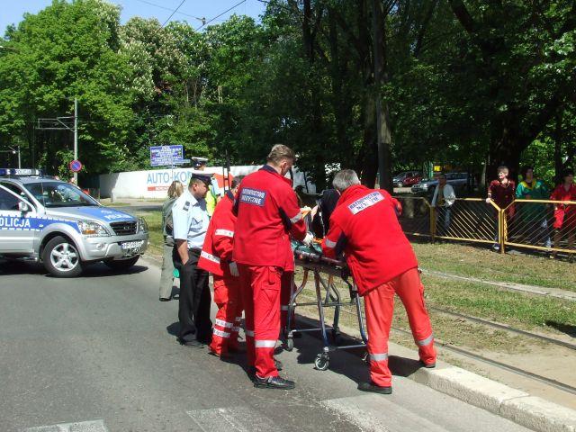 Potrącenie na Królewieckiej zdjęcie nr 13185