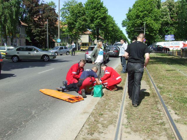 Potrącenie na Królewieckiej zdjęcie nr 13180