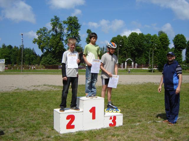 Wrotkarze na torze zdjęcie nr 13248