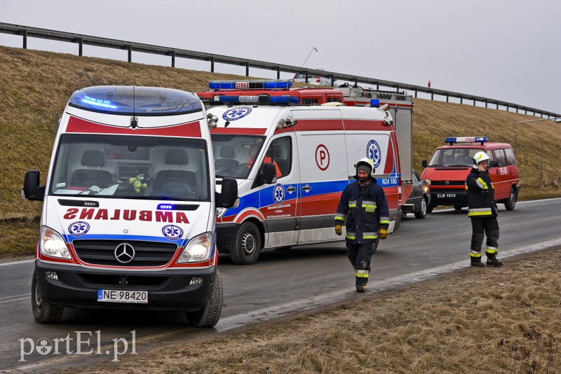Wypadek na starej "siódemce". Pięć osób rannych zdjęcie nr 171855
