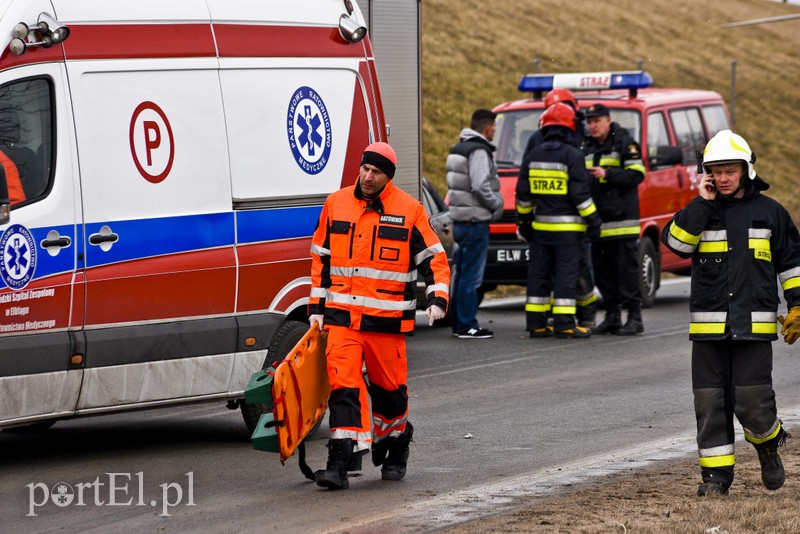 Wypadek na starej "siódemce". Pięć osób rannych zdjęcie nr 171856
