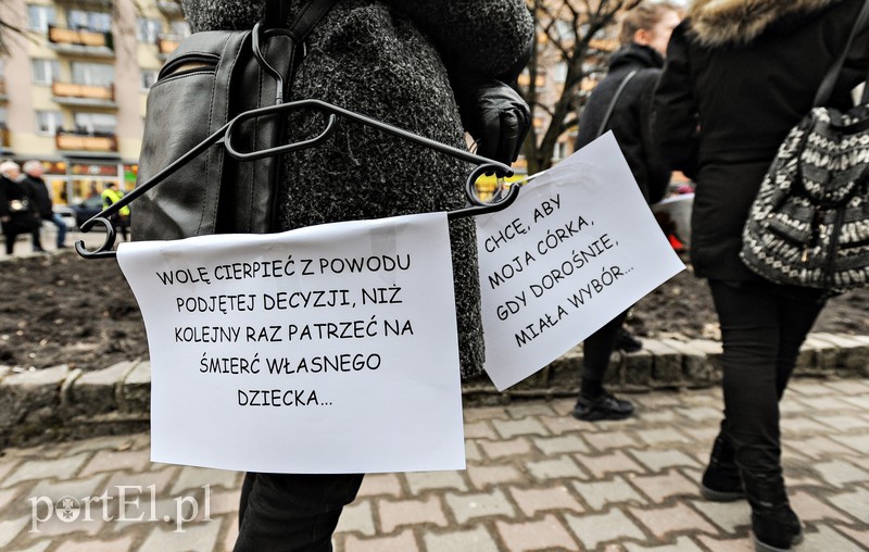 Czarny protest ponownie w Elblągu zdjęcie nr 171939