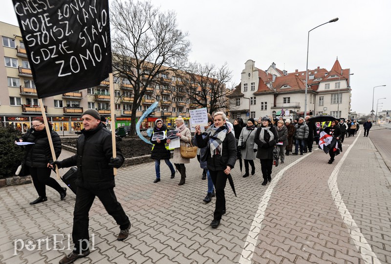 Czarny protest ponownie w Elblągu zdjęcie nr 171942