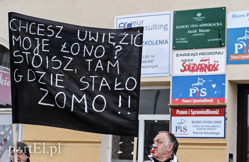 Czarny protest ponownie w Elblągu zdjęcie nr 171957