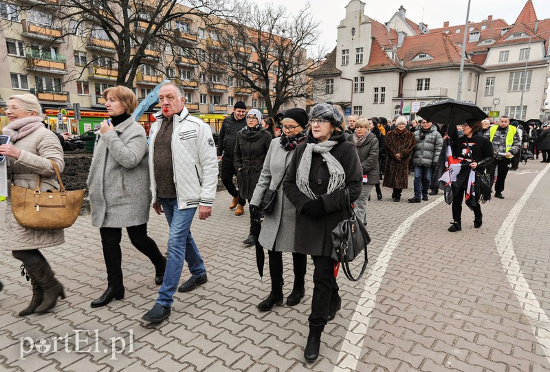 Czarny protest ponownie w Elblągu zdjęcie nr 171943