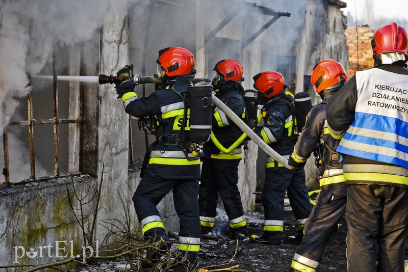 Pożar pustostanu przy ul. Druskiej zdjęcie nr 172889