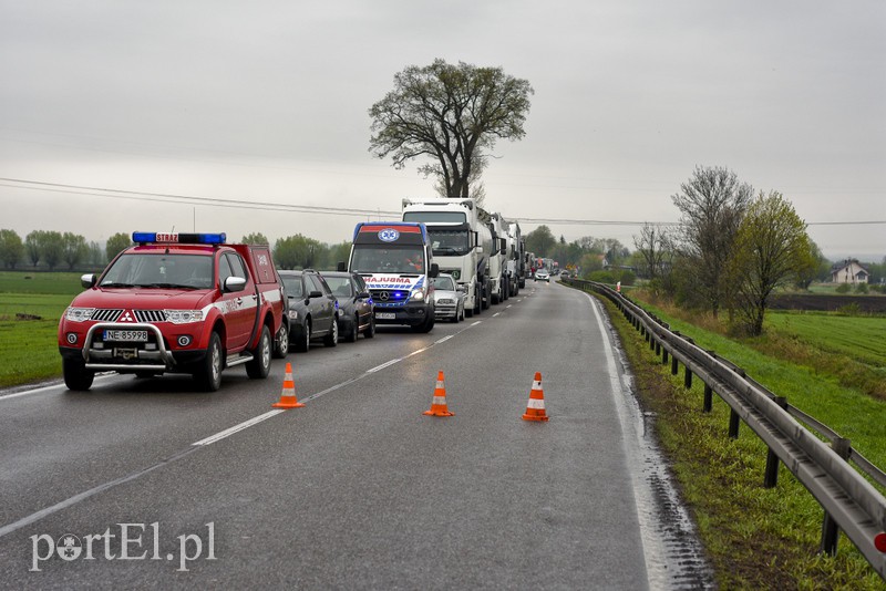 Wypadek przed Jegłownikiem zdjęcie nr 173878