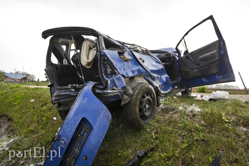 Dachowanie na s7 pod Pasłękiem zdjęcie nr 174056