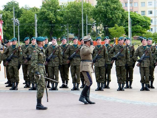 Przysięga na Pl. K. Jagiellończyka zdjęcie nr 13907