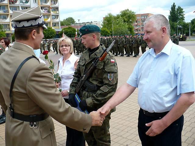 Przysięga na Pl. K. Jagiellończyka zdjęcie nr 13920