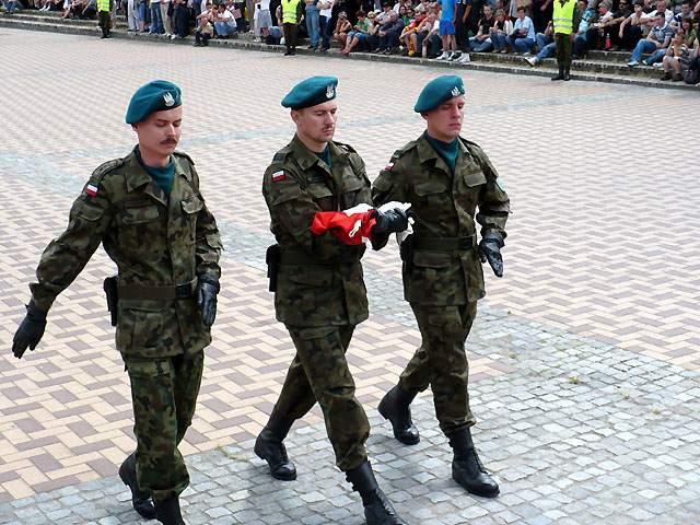 Przysięga na Pl. K. Jagiellończyka zdjęcie nr 13909