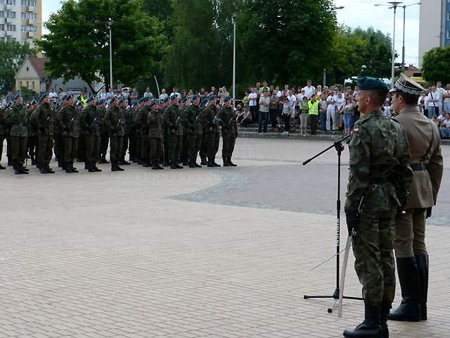 Przysięga na Pl. K. Jagiellończyka zdjęcie nr 13908
