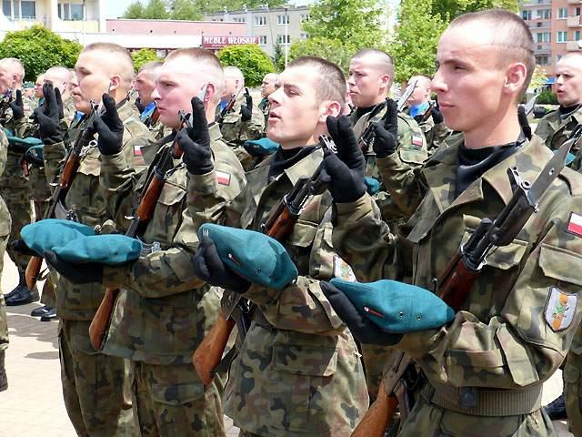 Przysięga na Pl. K. Jagiellończyka zdjęcie nr 13916