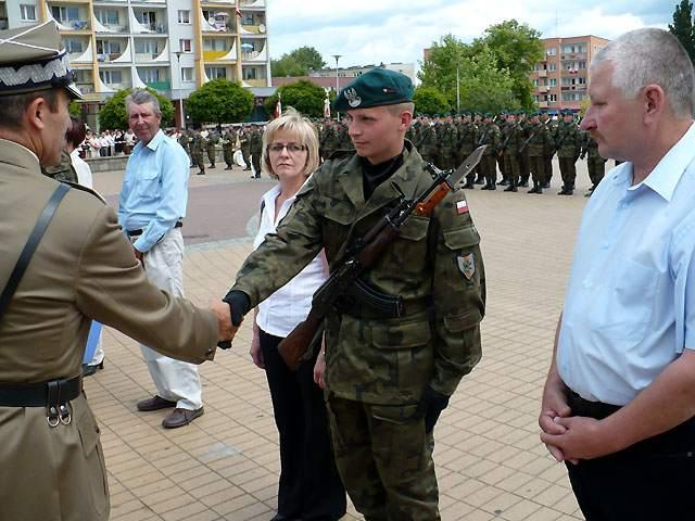 Przysięga na Pl. K. Jagiellończyka zdjęcie nr 13919
