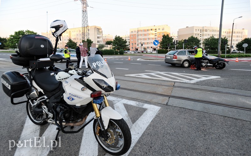 Wjechał w motocyklistę zdjęcie nr 176712