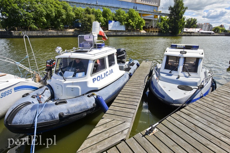 Elbląg Tutaj kąpać się nie wolno