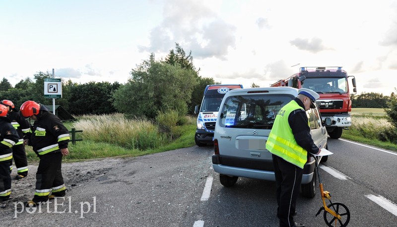  Wypadek z udziałem motocyklisty na drodze 509 zdjęcie nr 179691