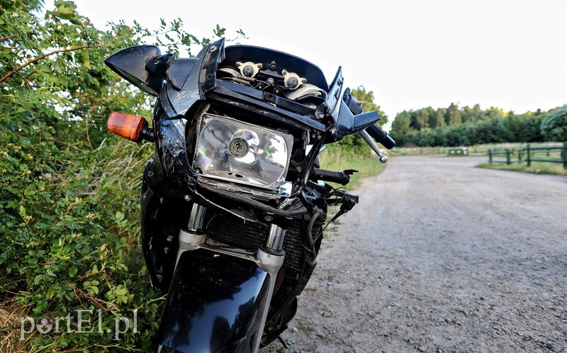  Wypadek z udziałem motocyklisty na drodze 509 zdjęcie nr 179688